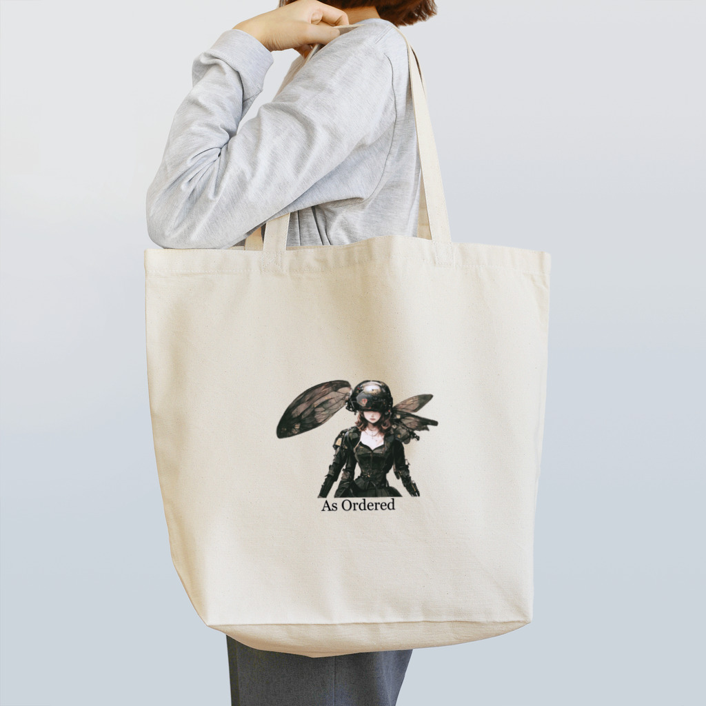 Valkyrie Arsenal（doll・かわいいアイテム)のFantasy:09 Soldier Bee(兵士蜂A) Tote Bag