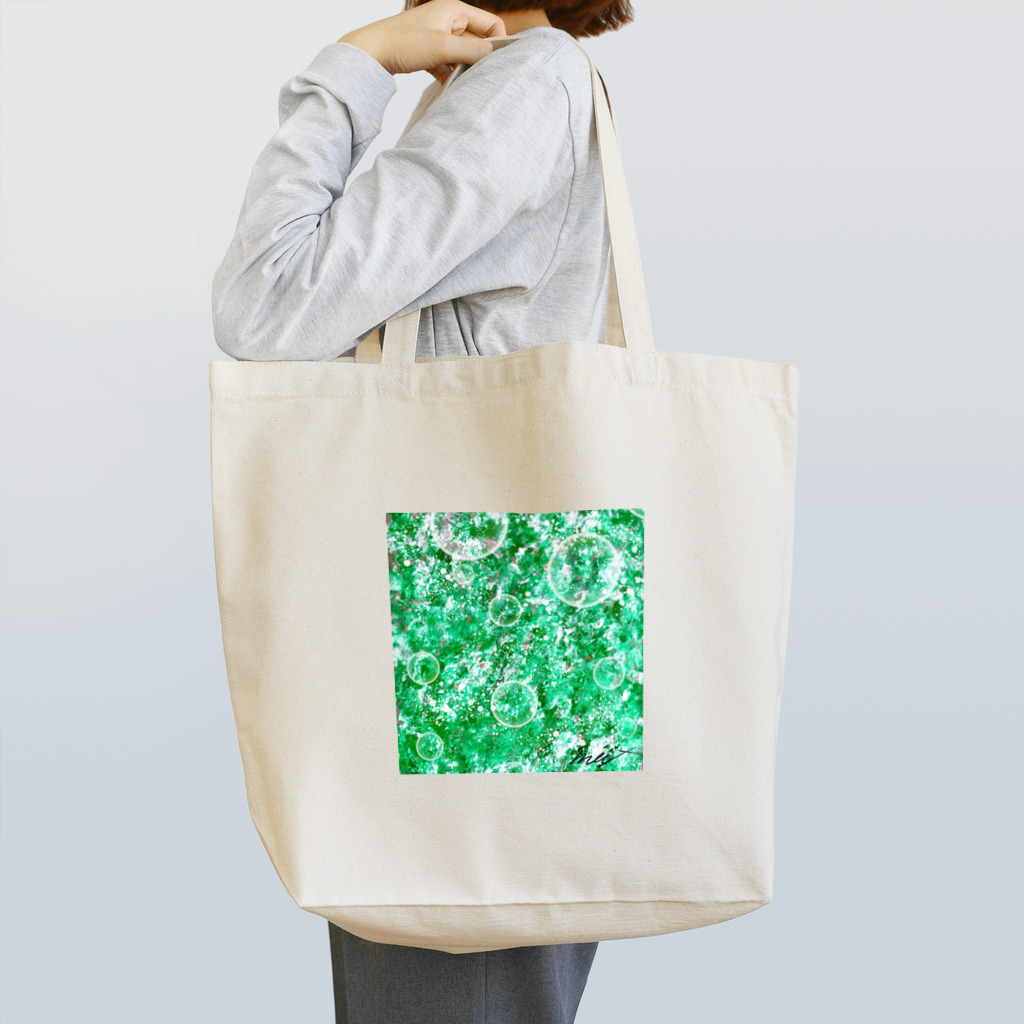 みいの館✝️のGreen Shower Tote Bag