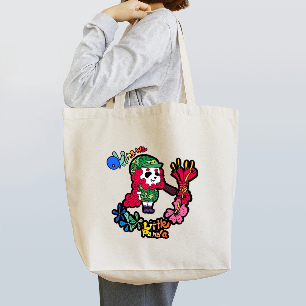 OKINAWA_LITTLE_PANDAのシーサーパンダ Tote Bag