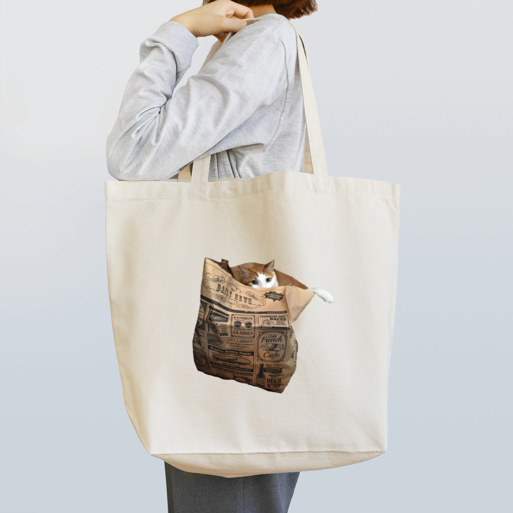 だっくのねこぶくろ Tote Bag