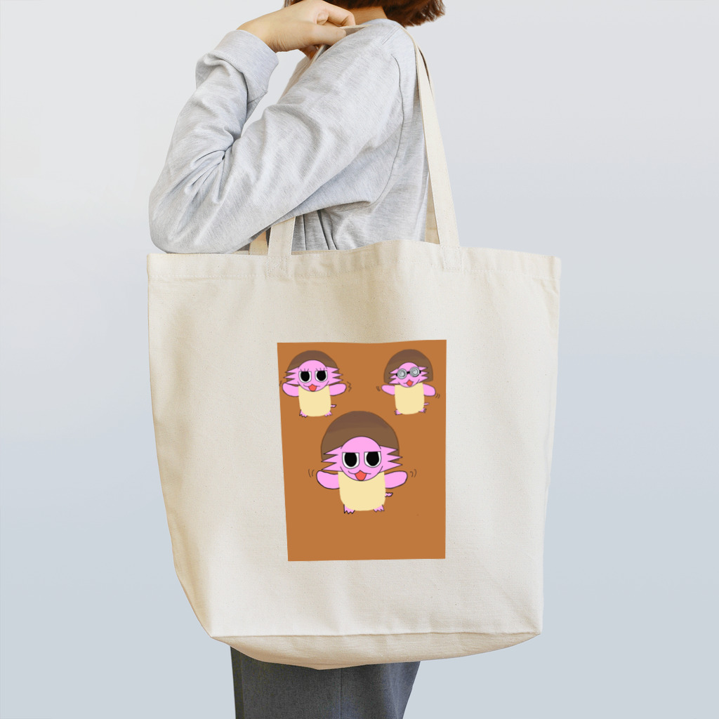 ウーパールーパーくんの日常のキノコダンス Tote Bag