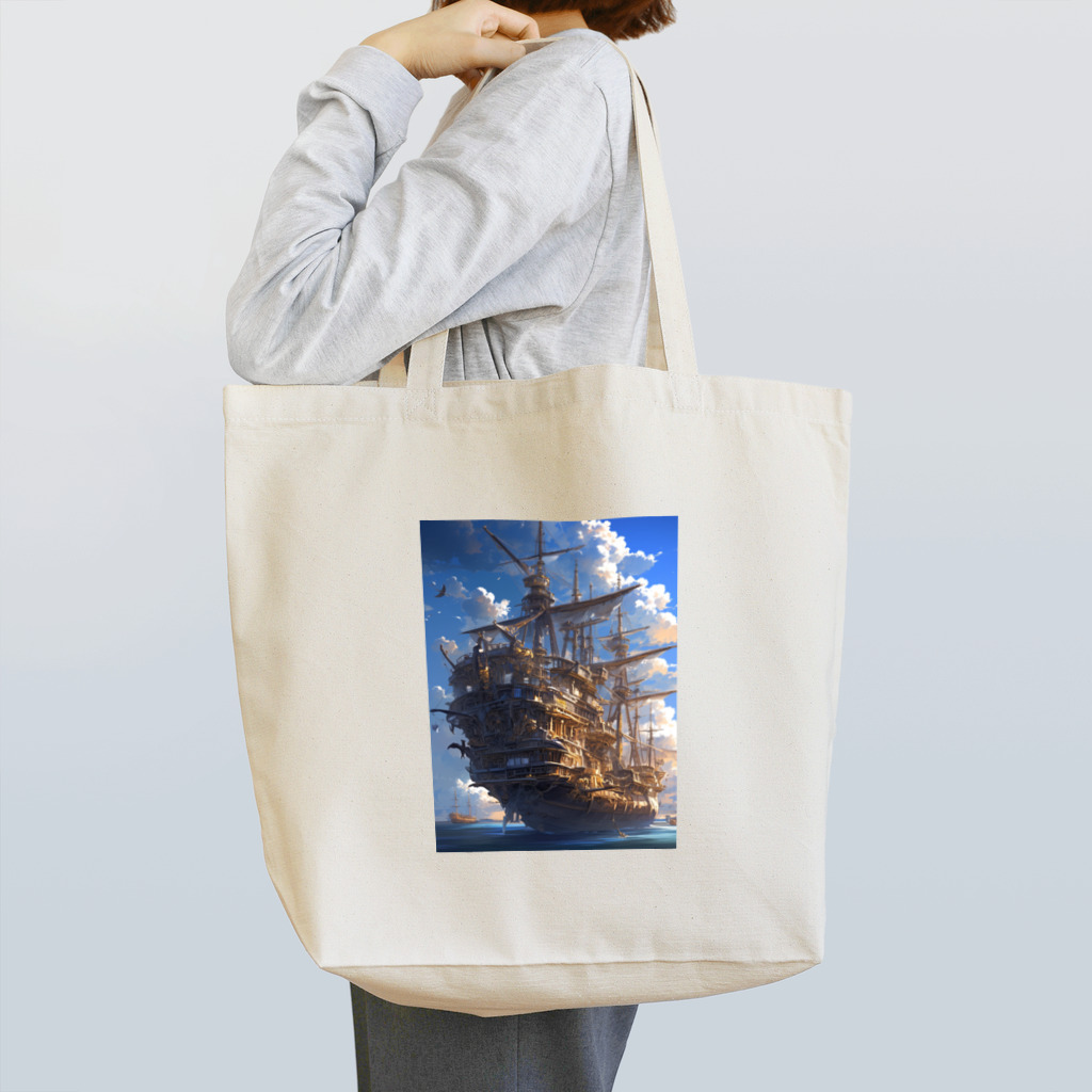 AQUAMETAVERSEの海賊船　なでしこ1478 Tote Bag