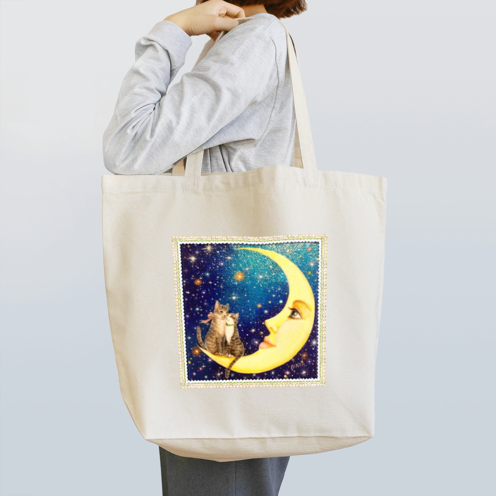 LUNASALA(ルナサラ)のShine (MAYA) Tote Bag