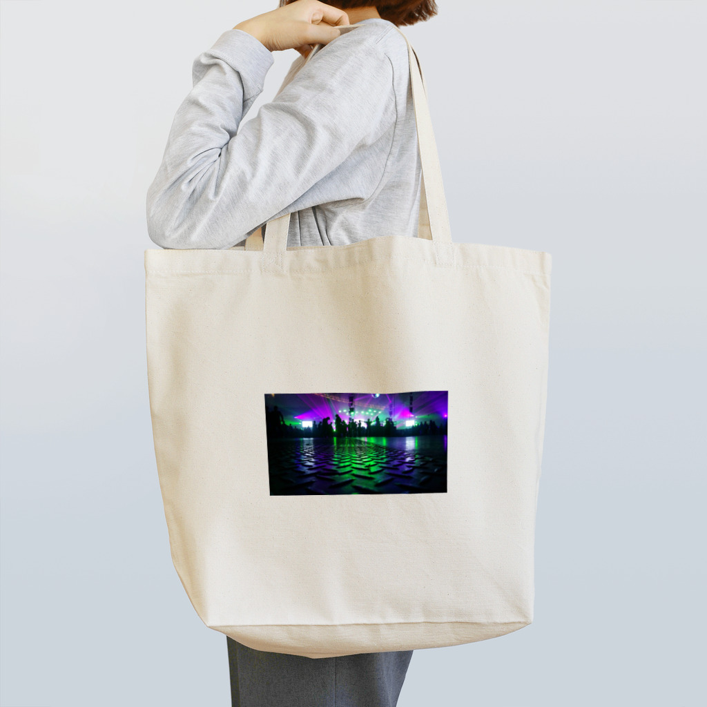 Good Vibes OnlyのNeon lights Tote Bag