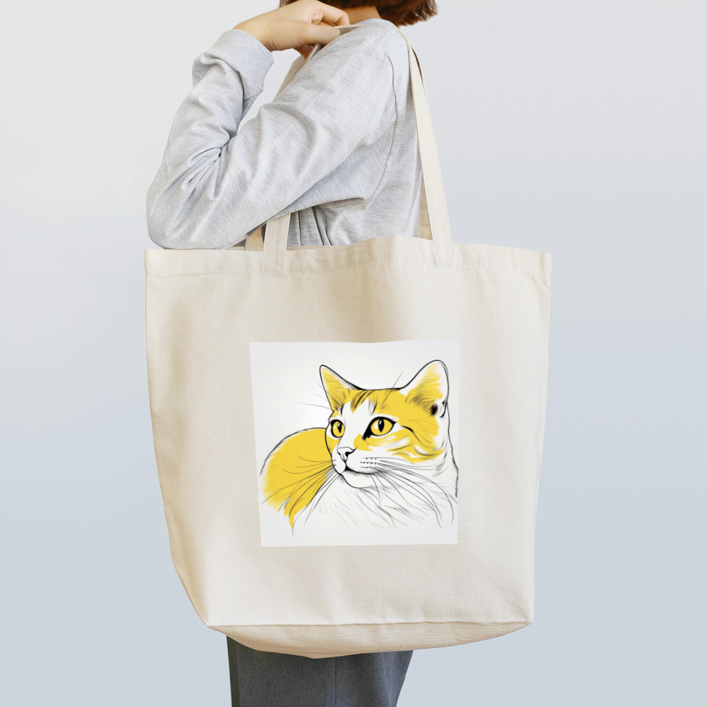 SerenDの猫スケッチ　たまにゃん Tote Bag