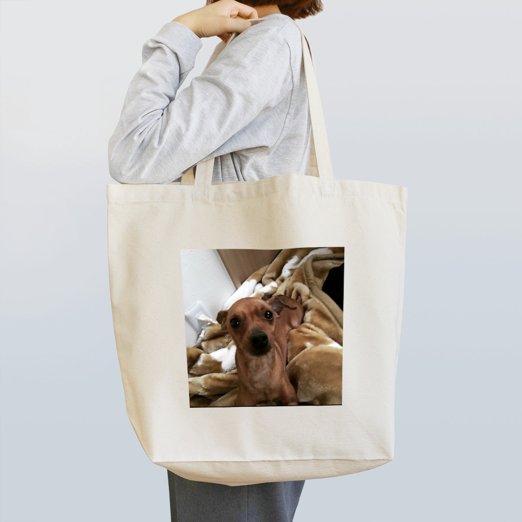 3371Mmmmの愛犬ラッキーくん Tote Bag