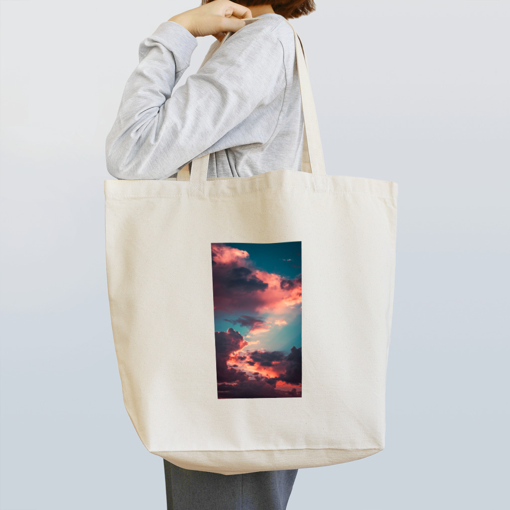 cakeefrecklesの夕焼雲 Tote Bag
