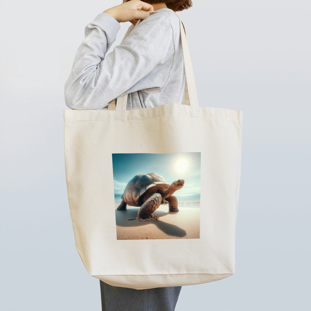 レプタイルズ好き＼(^o^)／の威風堂々なゾウガメ Tote Bag