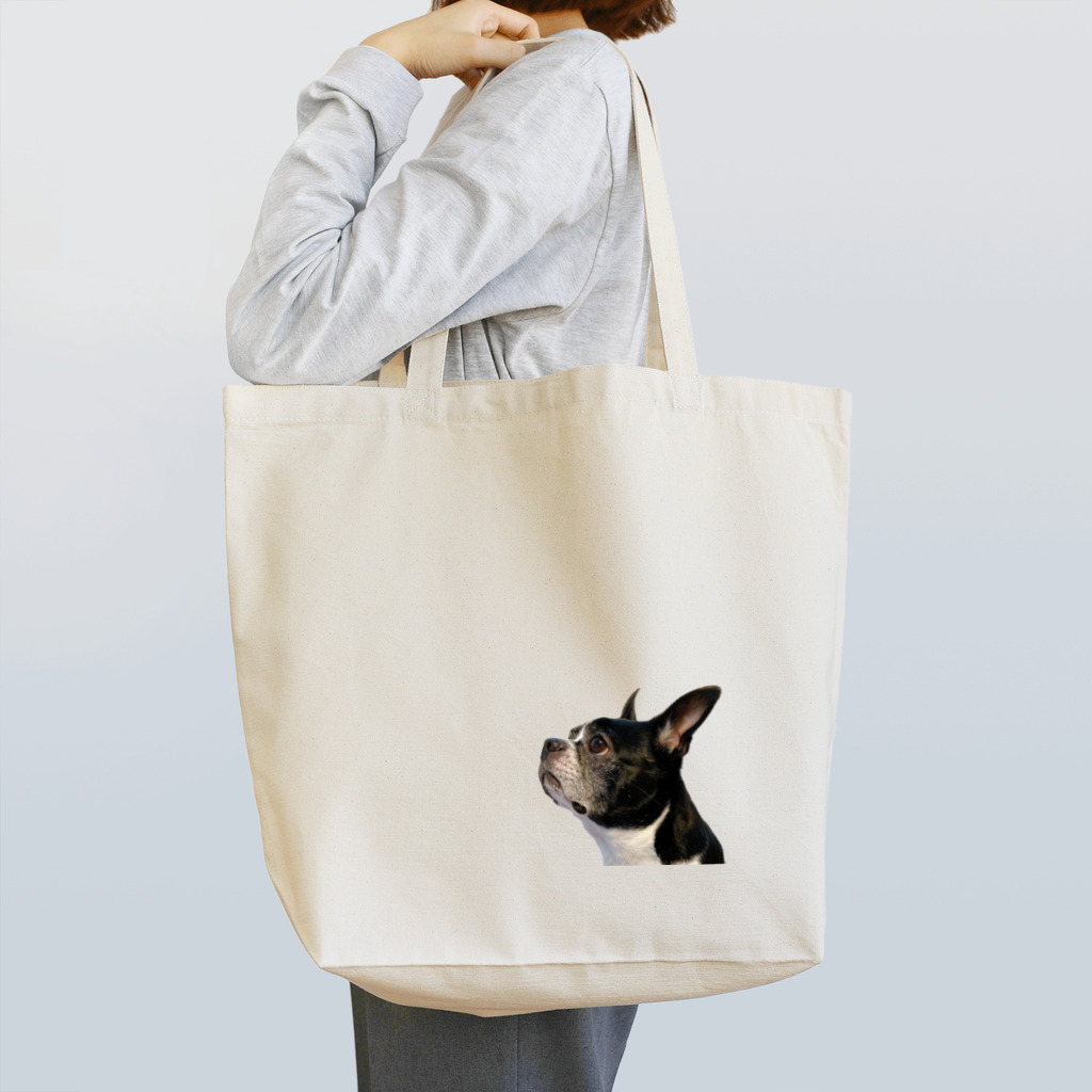 pukupuku_chanのうちのボストンテリアがかわいい Tote Bag