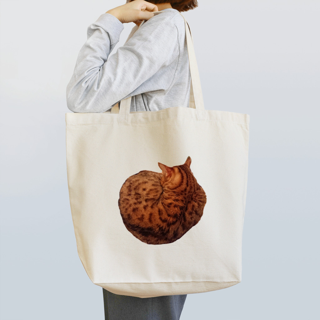 魚肉販売所の丸い金子さん（猫） Tote Bag