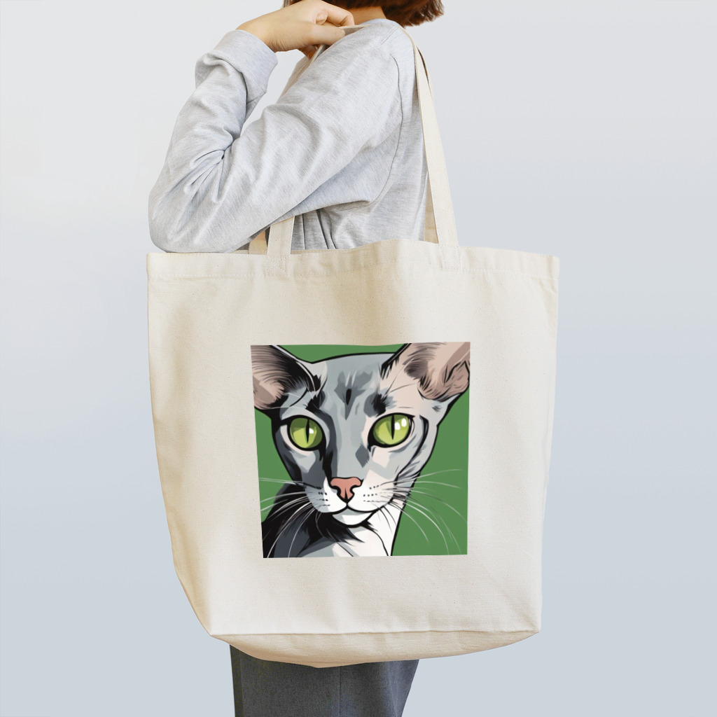 hakushopのオリエンタルショートヘア（猫） Tote Bag