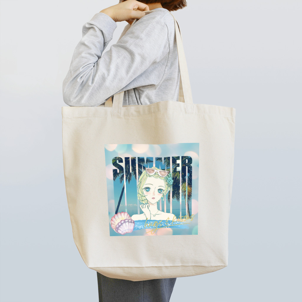 MyuKoraのサマーガール Tote Bag