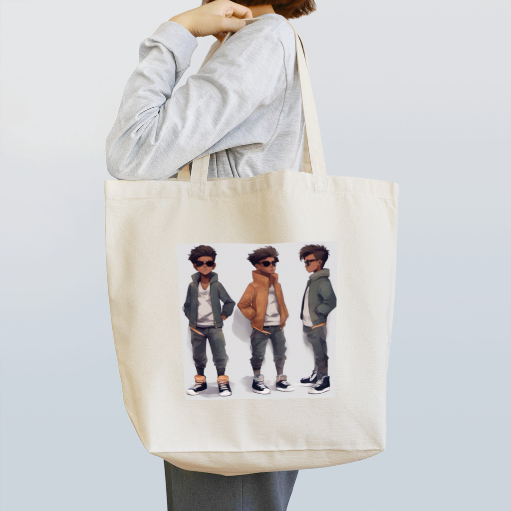 samefudeのAI少年コレクション Tote Bag