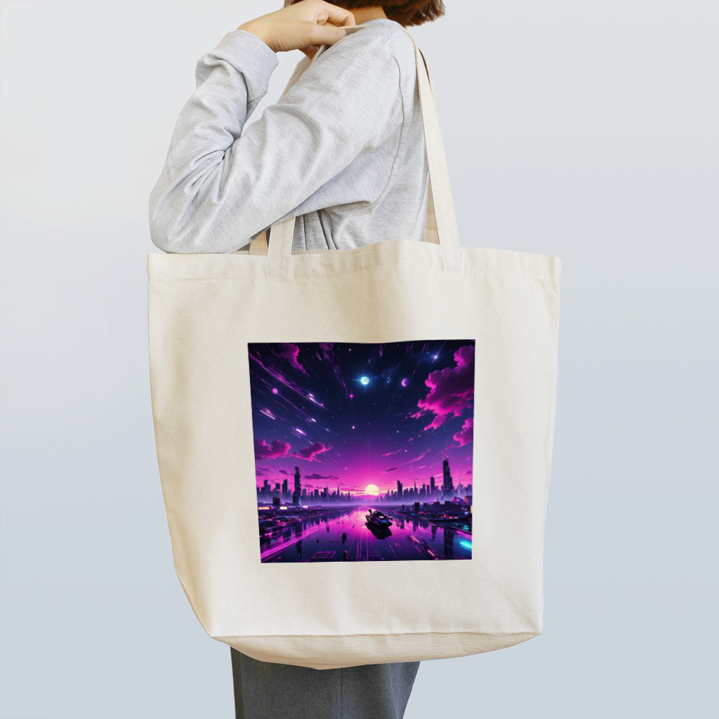 LUF_jpsのPurple sunset Tote Bag