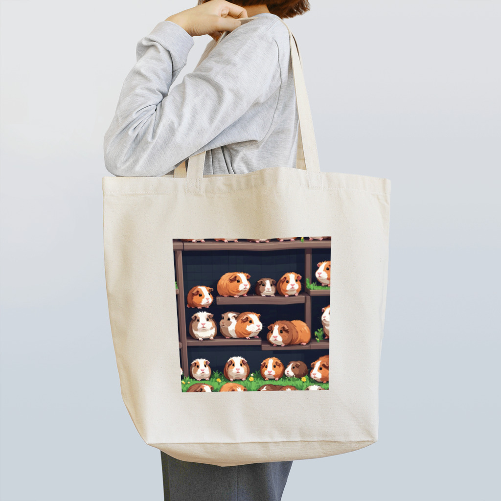 アニマルアートのモルモットたち Tote Bag