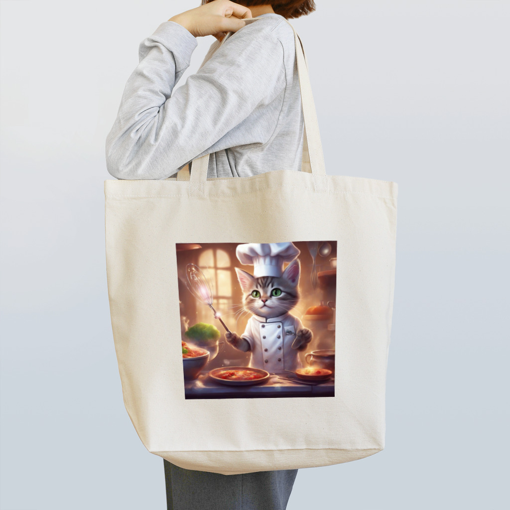 キャリーのcooking猫 Tote Bag