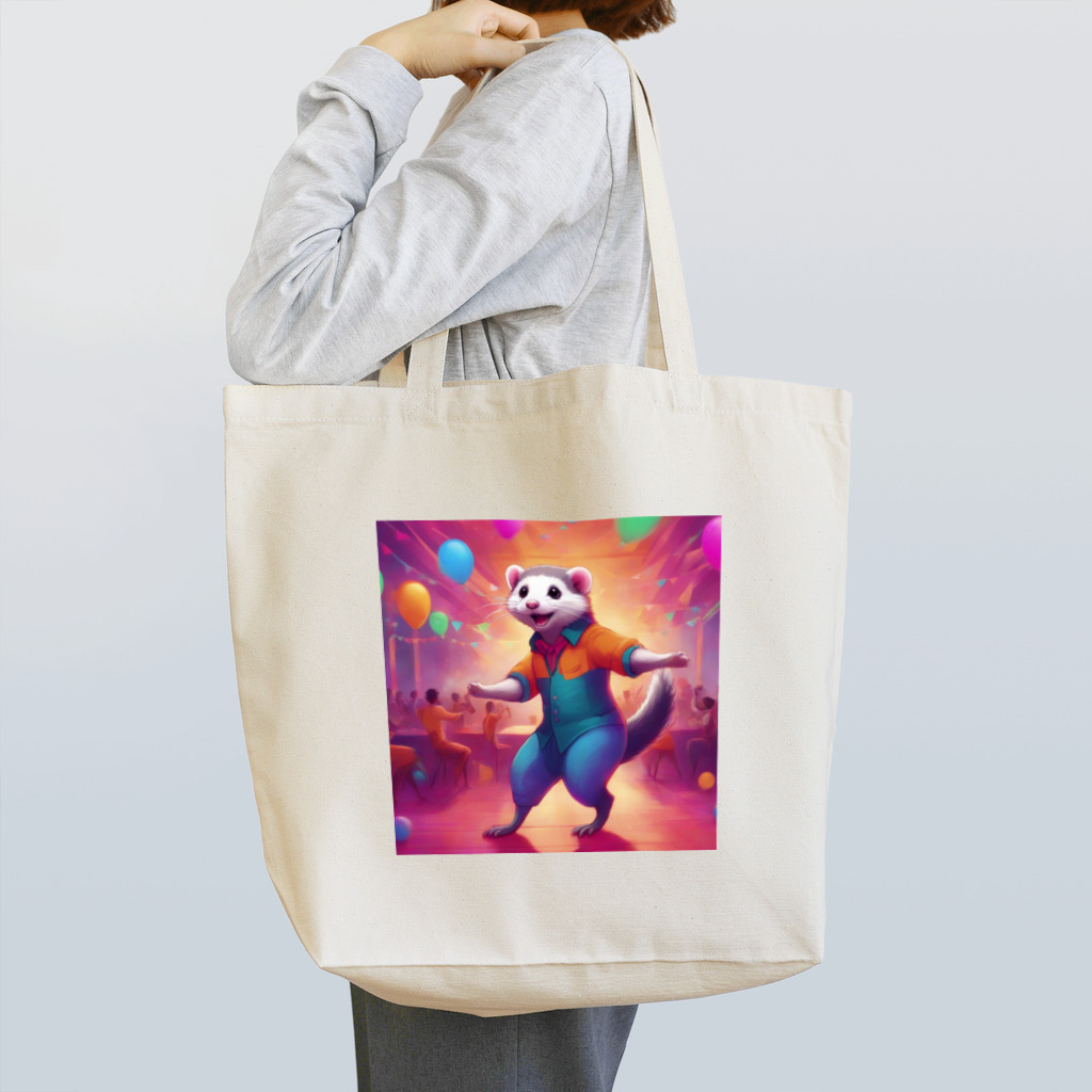 キャリーのダンサーフェレット Tote Bag