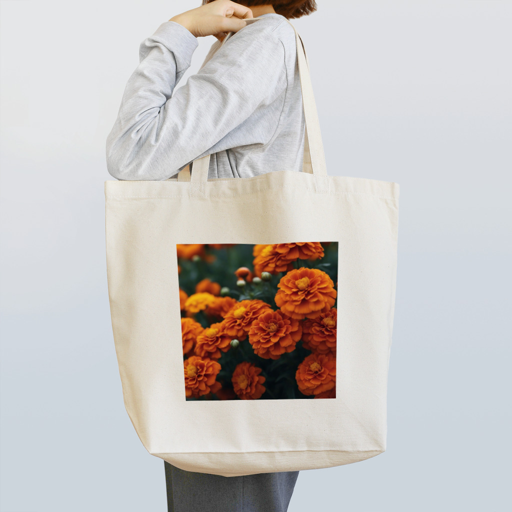 紅茶のキンセンカ柄 Tote Bag