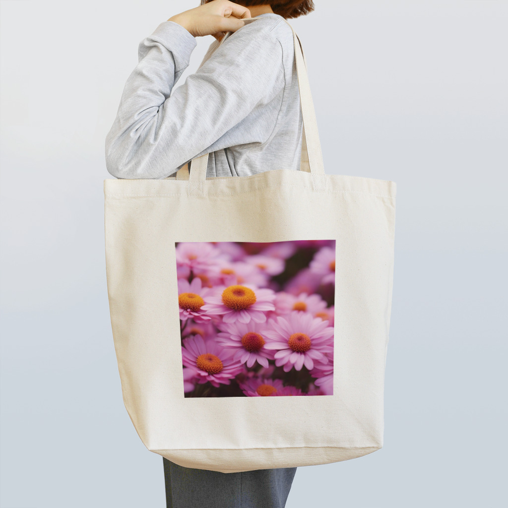 紅茶のフクジュソウ柄 Tote Bag