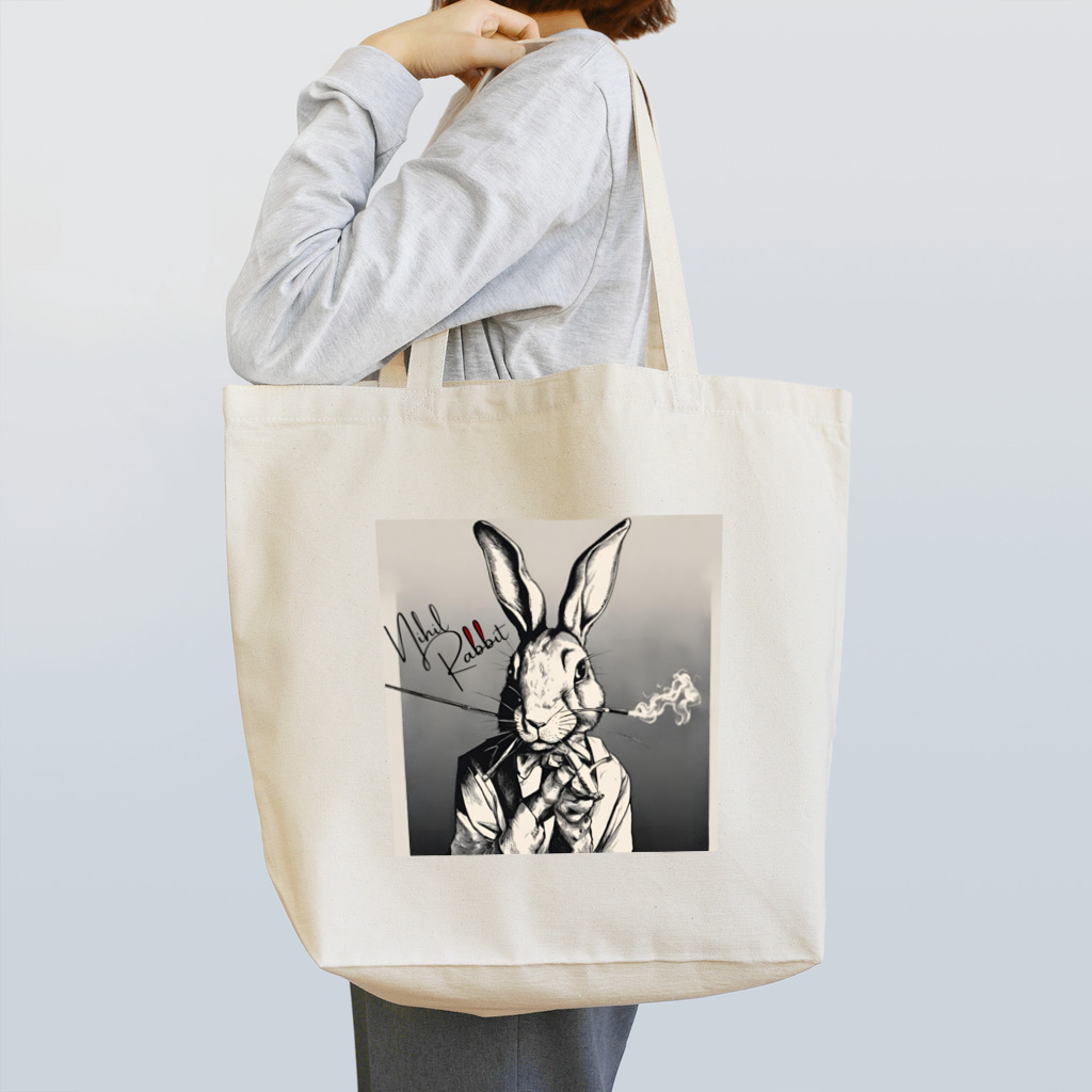 ニヒルうさぎ屋さんのニヒルうさぎ Ⅱ Tote Bag