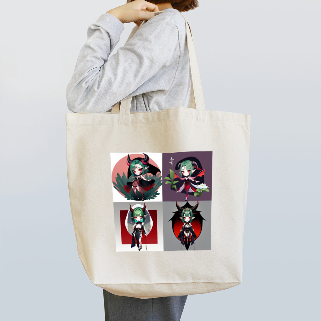 颯月のクロエ4 Tote Bag