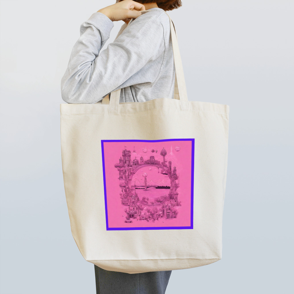 Yu-takuのpink world Tote Bag