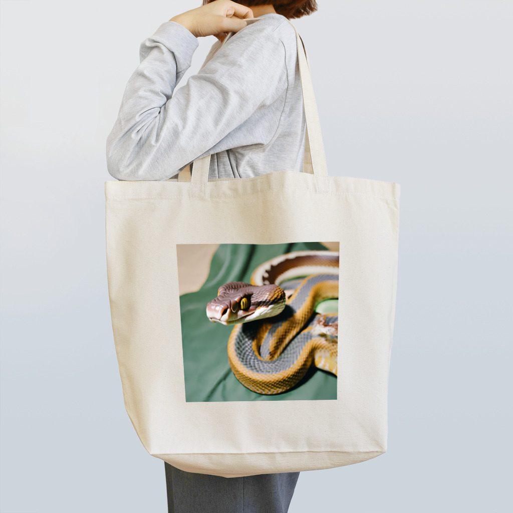 Yasu3141のヘビ Tote Bag