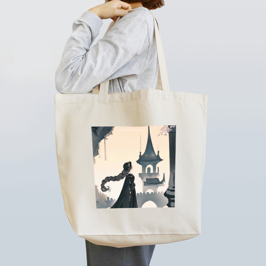 凡人-bonjin-のダークファンタジーラプンツェル Tote Bag