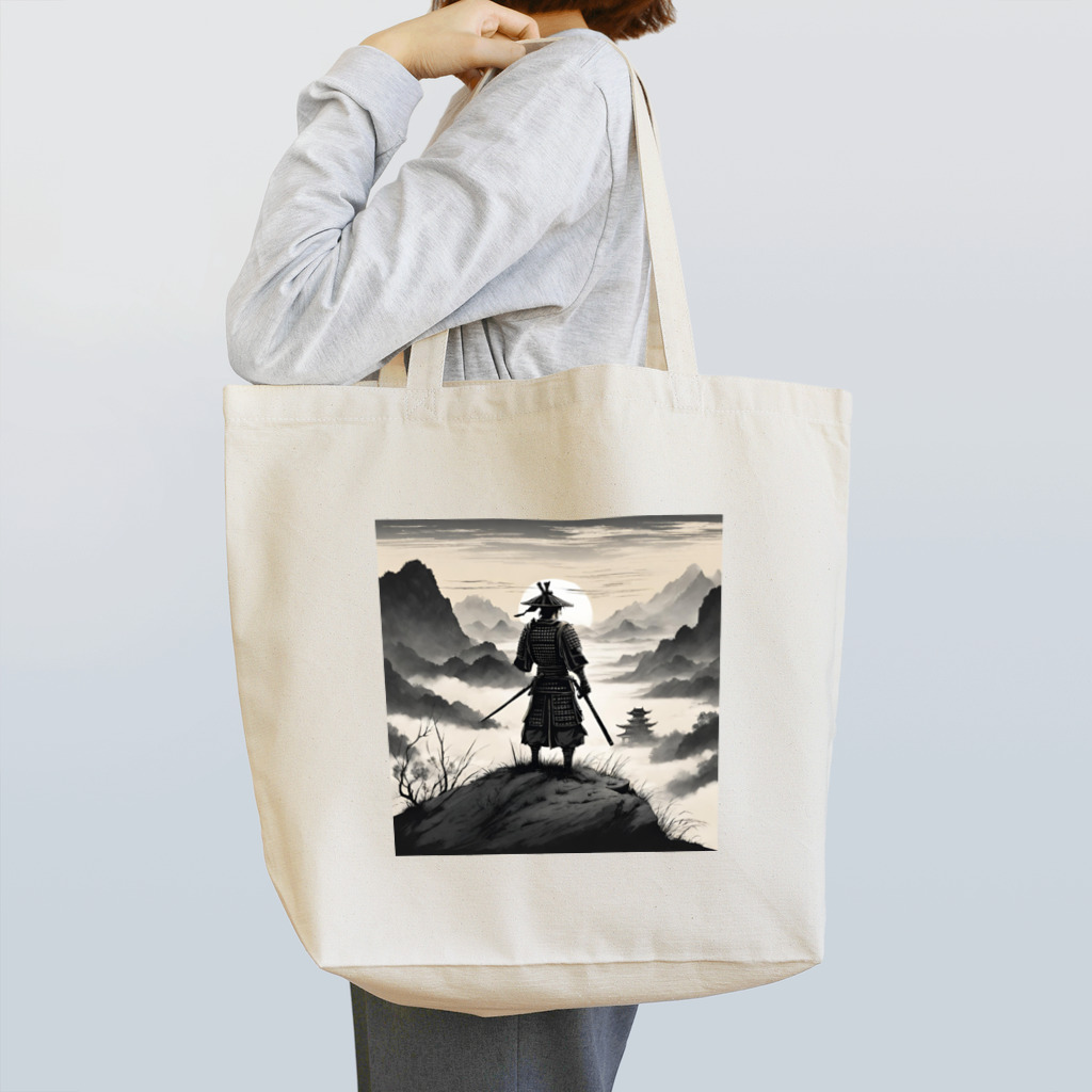 d-design-labの戦に敗れた武士が佇む風景画4 Tote Bag