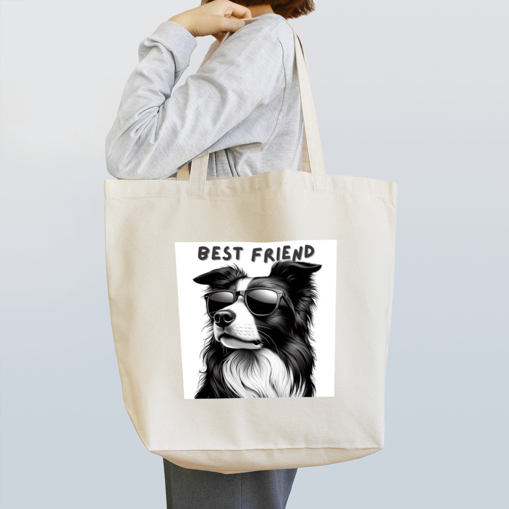 ビビりな番犬くんのBest Friendわんこ Tote Bag