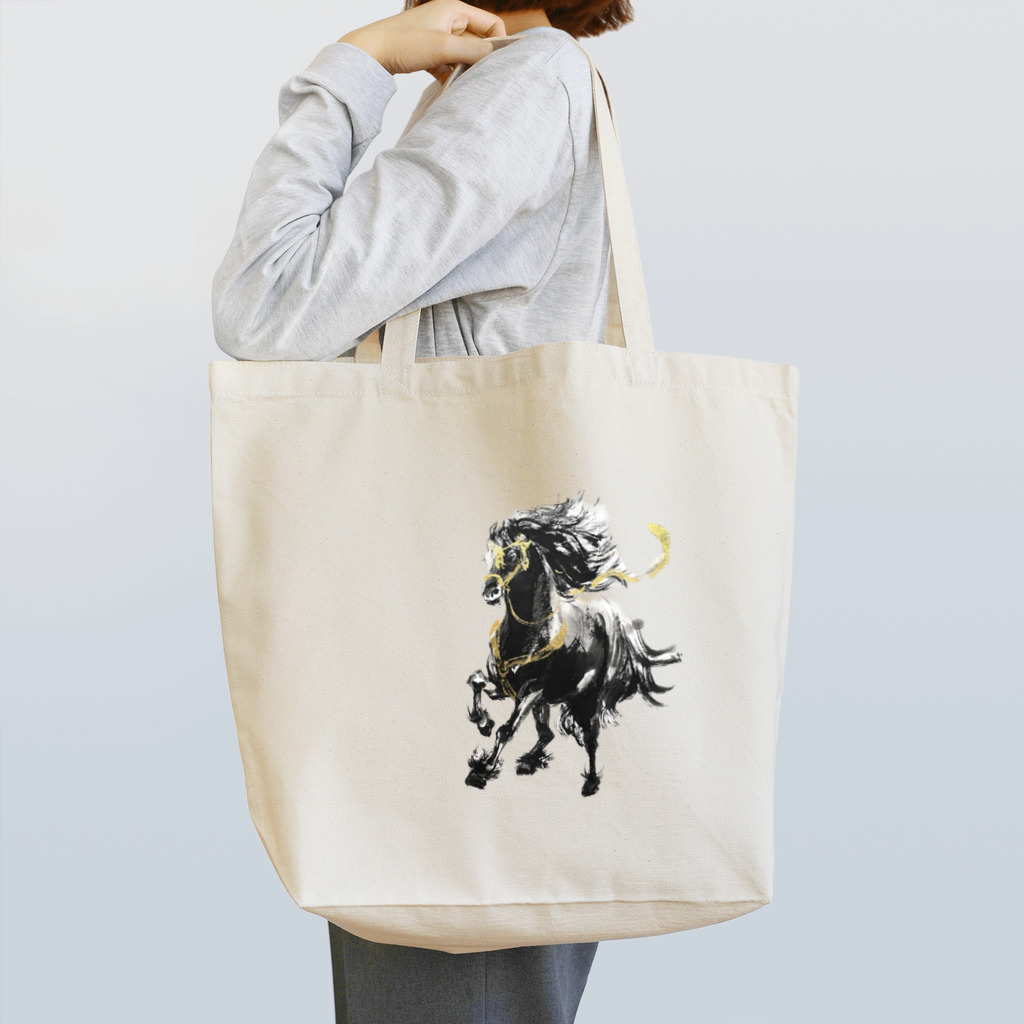 fumikayaの疾走する馬 Tote Bag