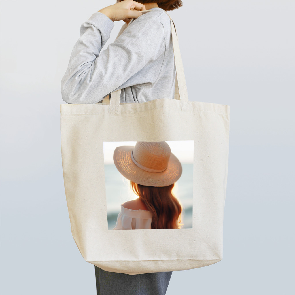 TK-fashionの夕日の向こうに Tote Bag