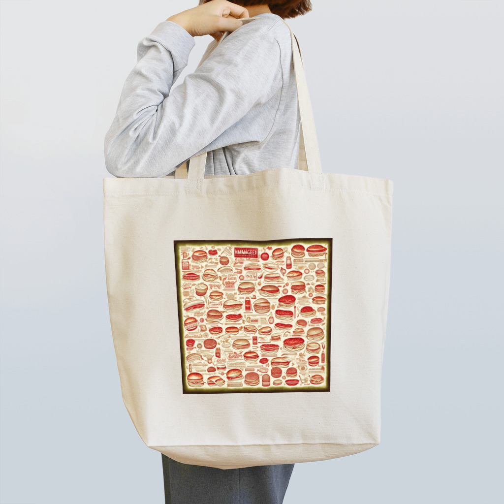 picasso_japanのthe hamburger_1 Tote Bag