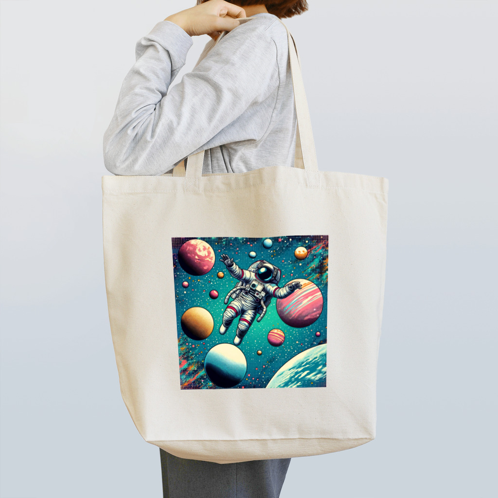 seiya_CosmicPioneerの惑星間の航路：宇宙の冒険 Tote Bag