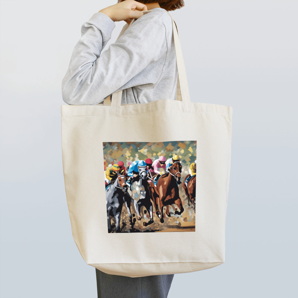 欲望の競馬 Tote Bag