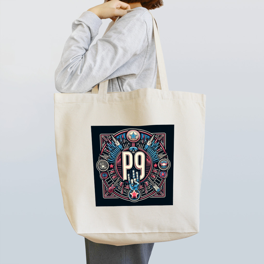 Prosperous Peony 6のPP9　バンドT Tote Bag