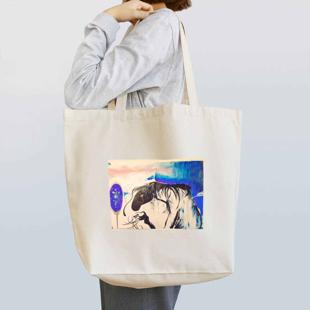 鈴木スピカの泣く男 Tote Bag