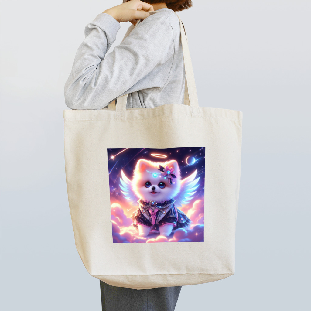 Pom-Dog'sのプリティーエンジェル　ポメラニアン Tote Bag