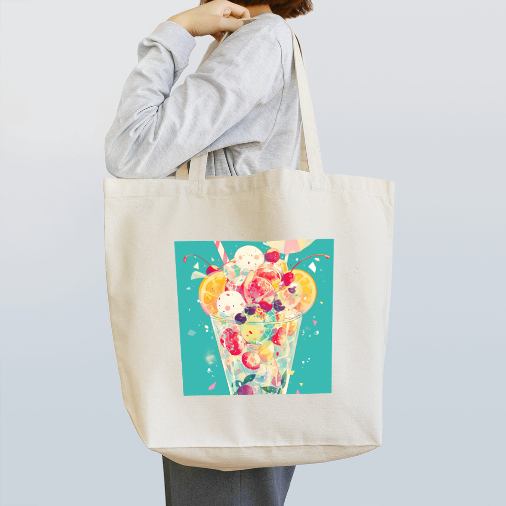 AQUAMETAVERSEの華やかな果実のシンフォニー Marsa 106 Tote Bag