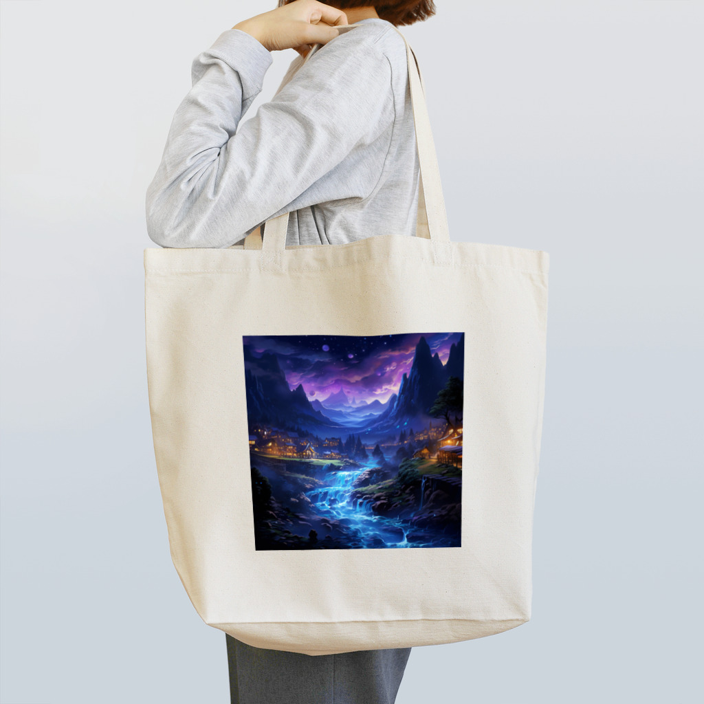 AQUAMETAVERSEの夜空　なでしこ1478 Tote Bag