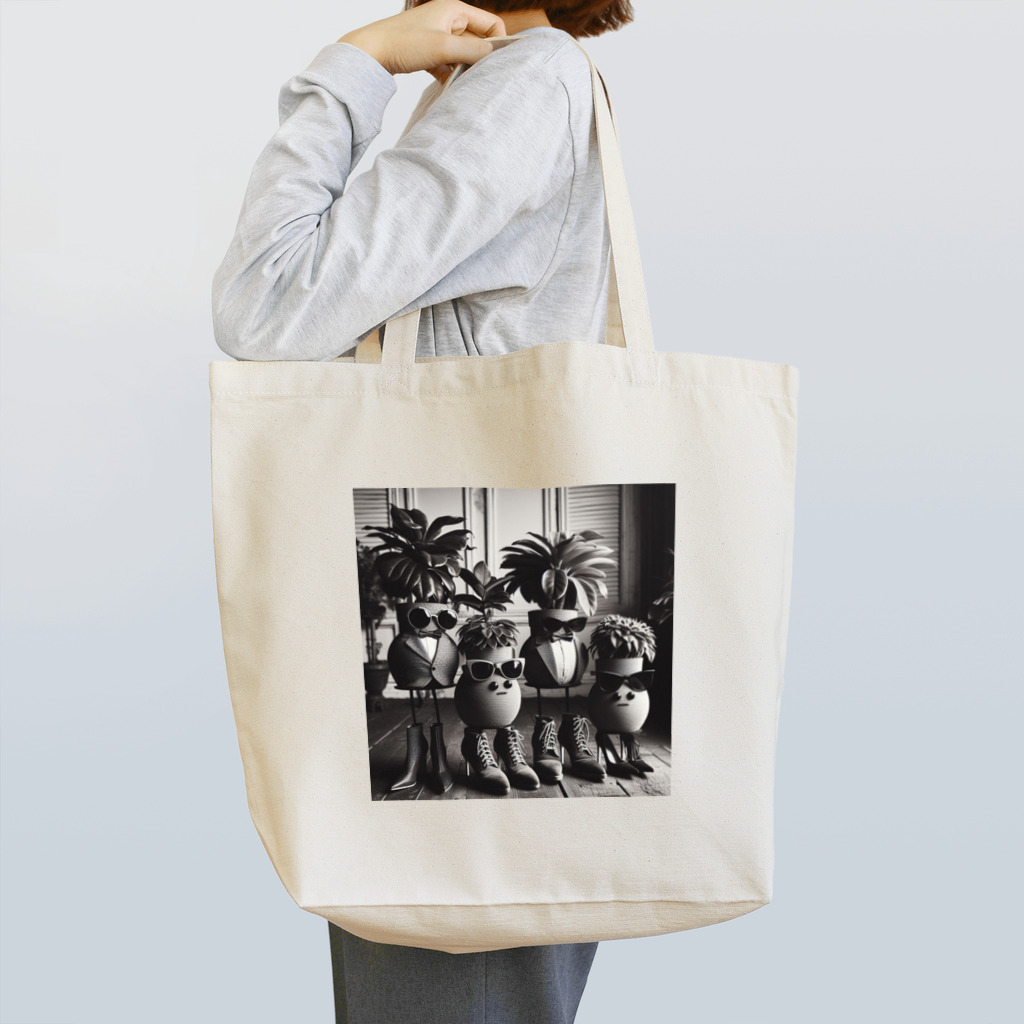 cute in cool shopの真似しておしゃれになった植物 Tote Bag