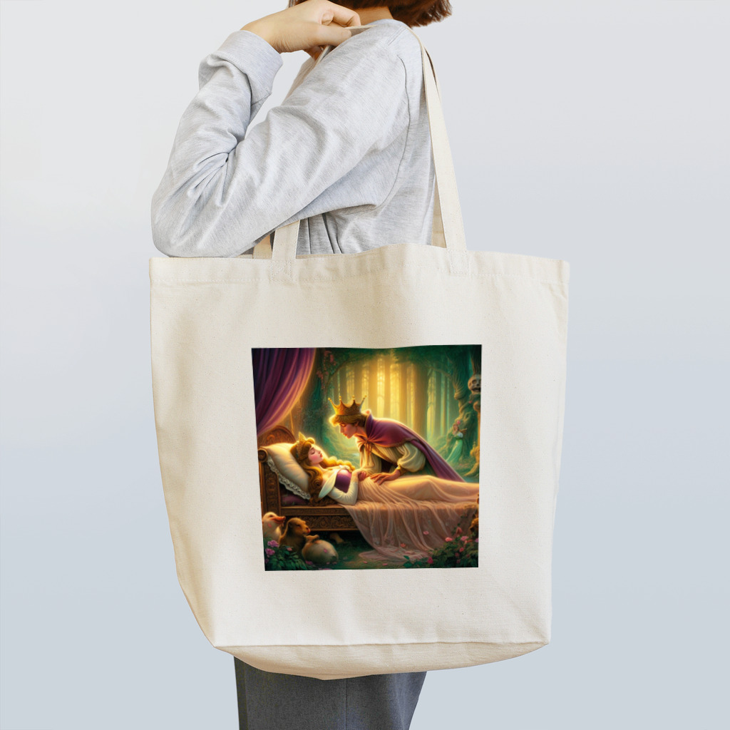 ポロムのおみせのオーロラ姫の目覚め Tote Bag