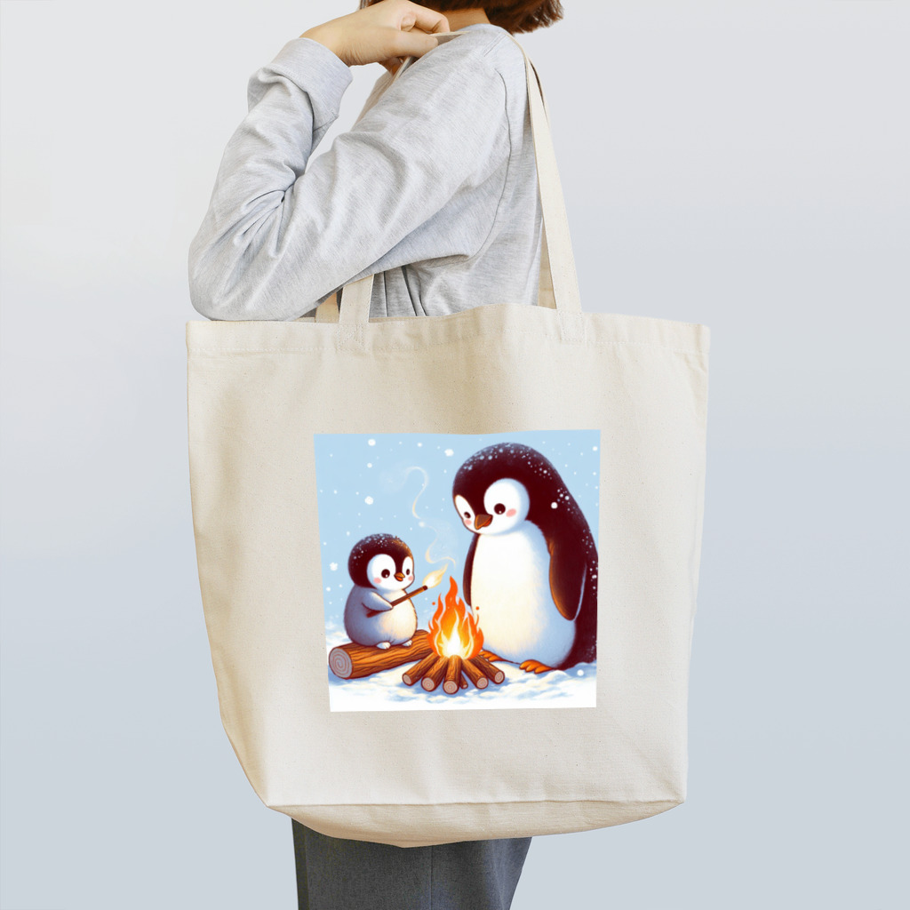 推しの美少女とアイドルのペンギンの進化 Tote Bag