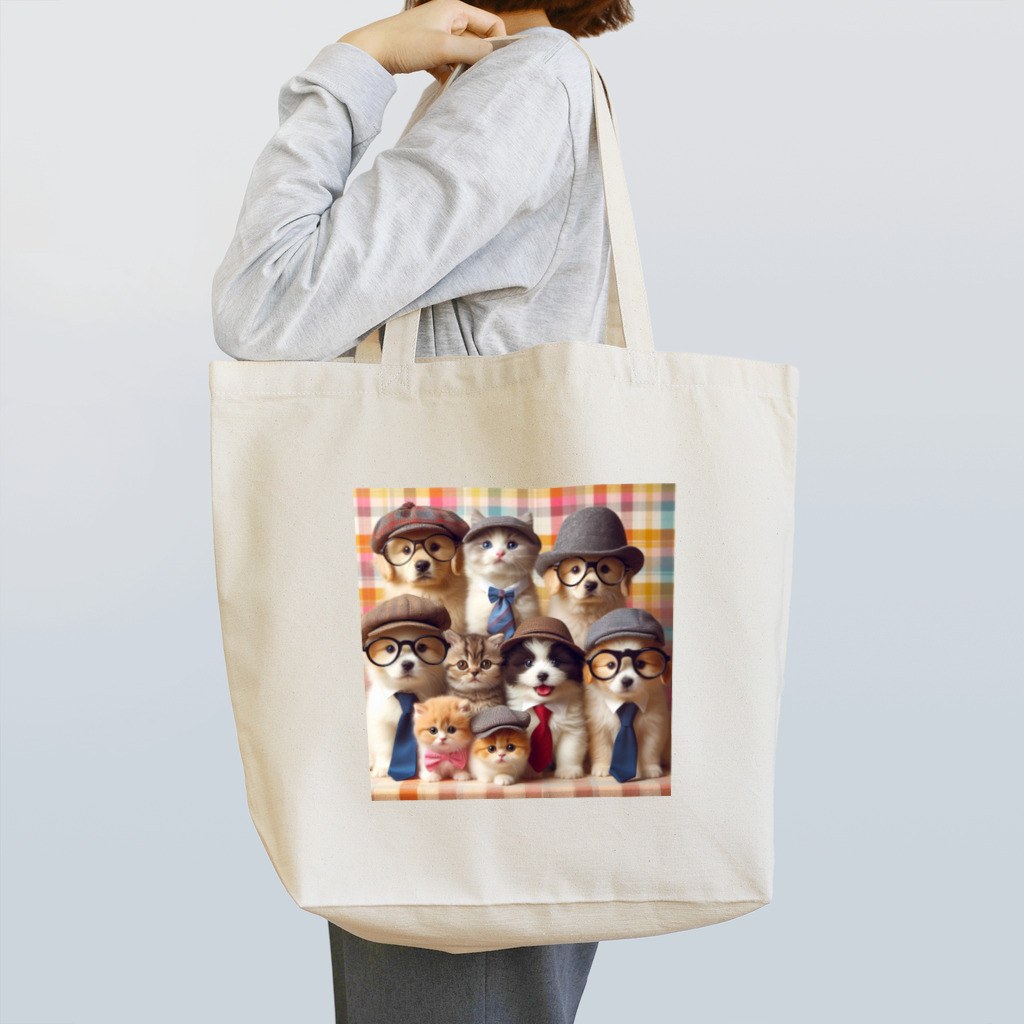 117hibikiのワンニャンファミリー🐾 Tote Bag