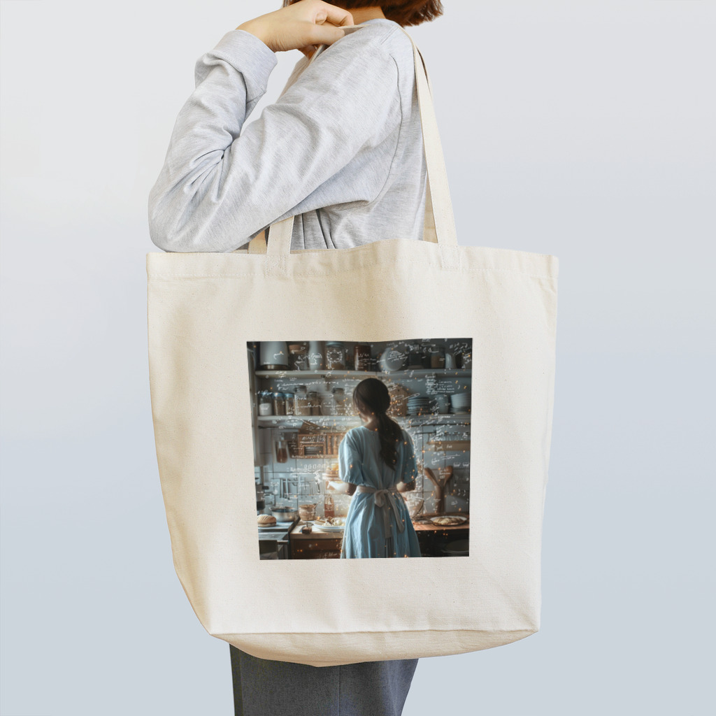 天才マーケットの天才奥さん Tote Bag