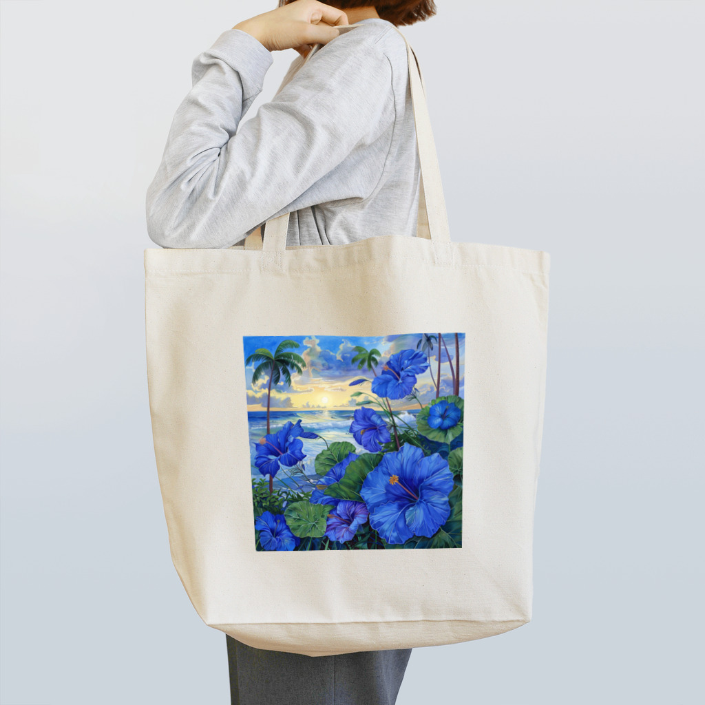 AQUAMETAVERSEのブルーハワイ　Tomoe bb 2712 Tote Bag