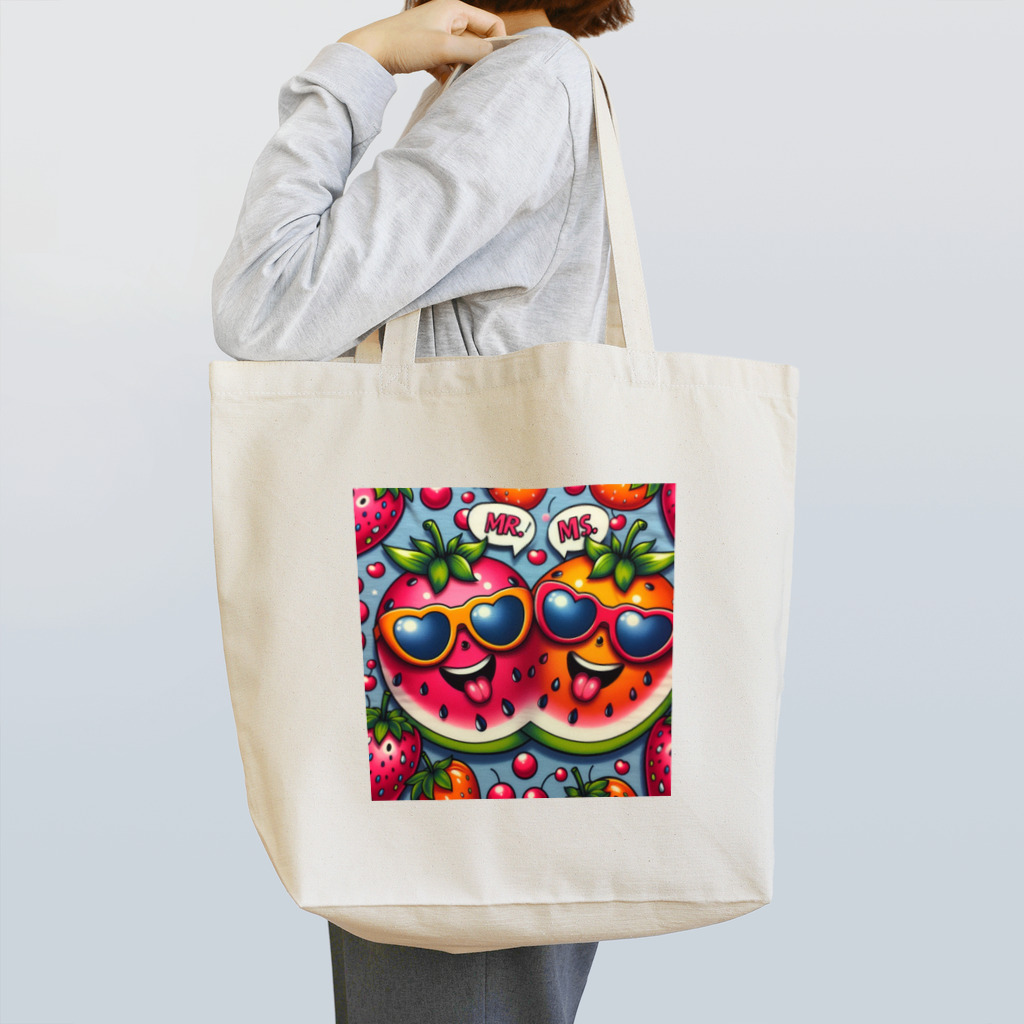 D-91のおしゃれフルーツコンビ Tote Bag