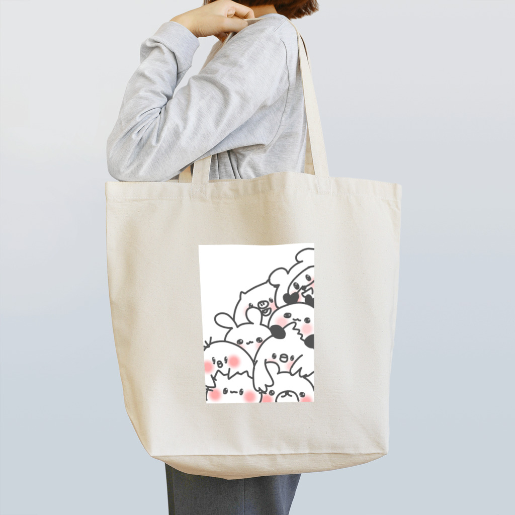 店員さんのレギュラー陣全員集合！ Tote Bag