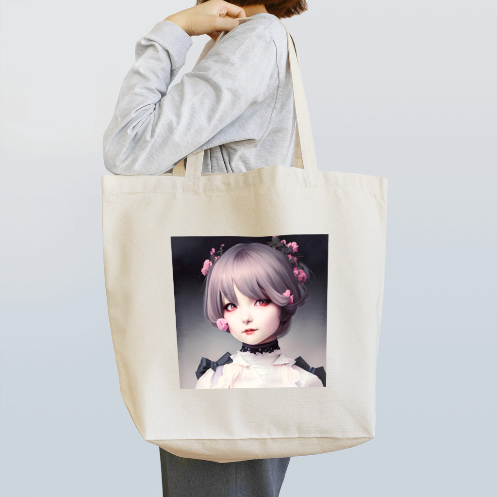 ✡️　オリジナル妖怪グッズのゴスロリシリーズ Tote Bag