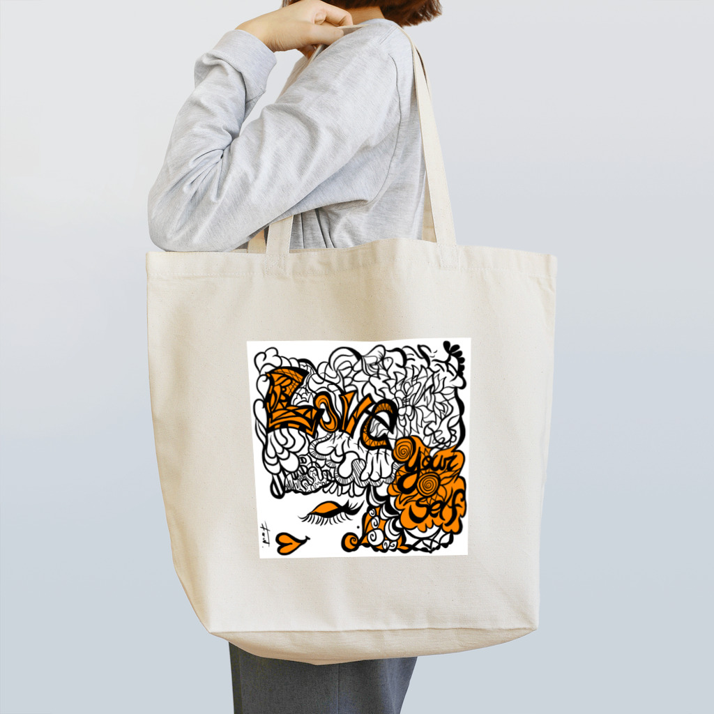 F.W.W.のloveyourself by F.W.W. Tote Bag